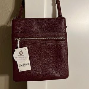 Women’s Giani Bernini leather crossbody NWT
